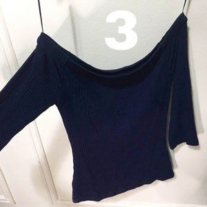 Y2K Off-the-Shoulder Top